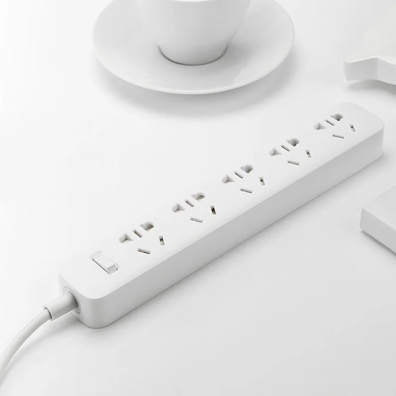 Original Xiaomi Mi 5 Power Sockets Smart Power Strip Plug Intelligent Electrical Multi Adapter 2m Independent