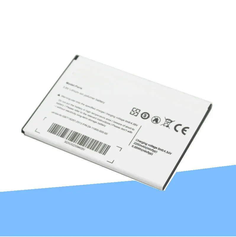 ISkyamS 10 шт./лот 2250 мАч литий-полимерный аккумулятор для Ulefone Парижа X смартфон+ номер отслеживания