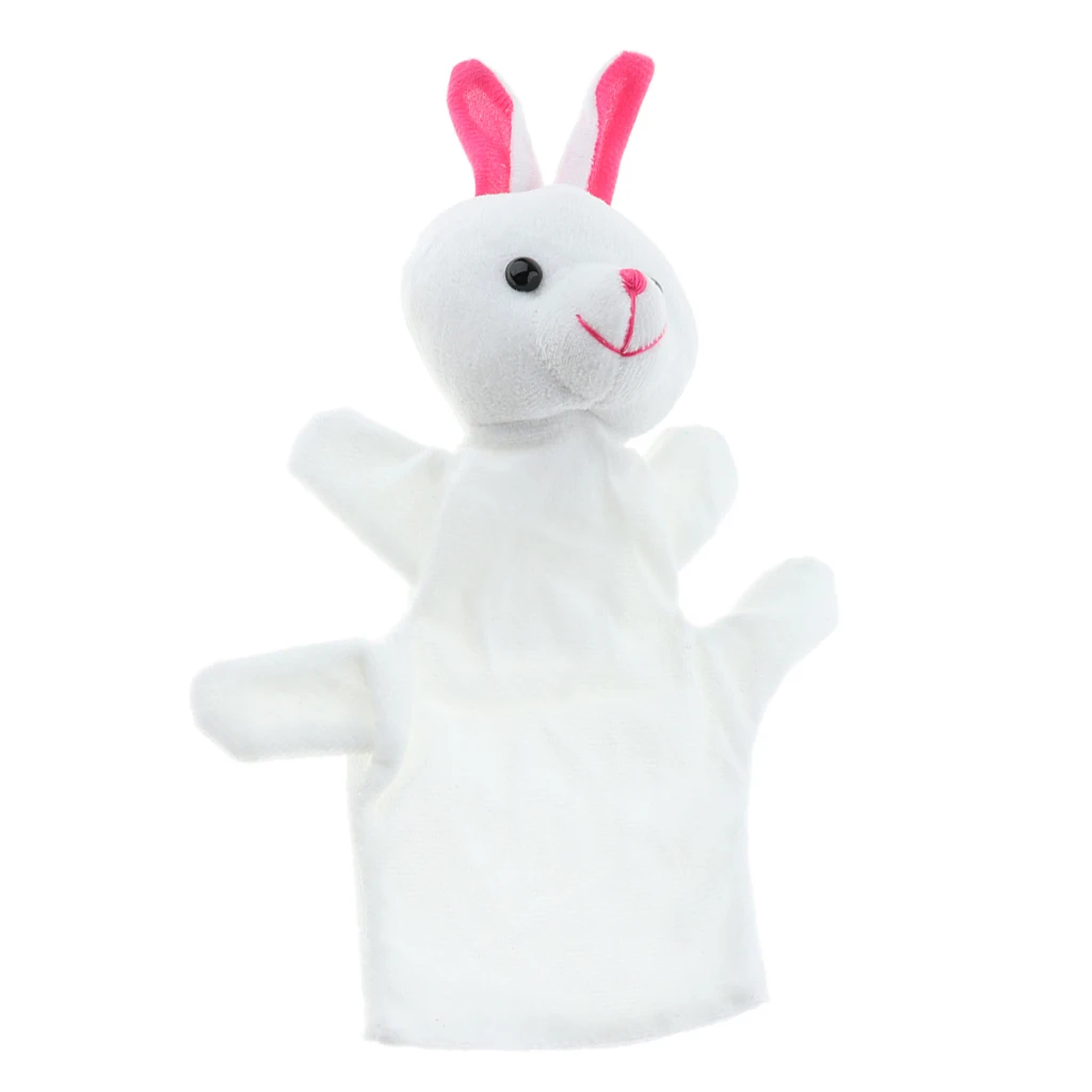 11 Kinds Big Hand Puppet Animal Plush Doll  9 Inch Soft Hand Puppets Imaginative Play Toy Kids Adults Party Favors Birthday Gift