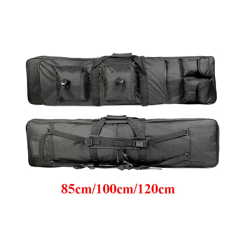 

Tactical Hunting Backpack 85cm 100cm 120cm Dual Rifle Square Carry Bag with Shoulder Strap Gun Protection Case Backpack