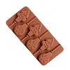 Flower/Monkey/Snowflake/Lips/Heart/Star lollipop chocolate silicone mold ice mold Ice Tray 6-hole ► Photo 3/6