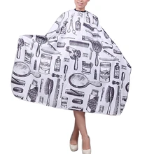 Горячая 1 шт Взрослый Салон Парикмахерская Резка волос накидка платье одежда