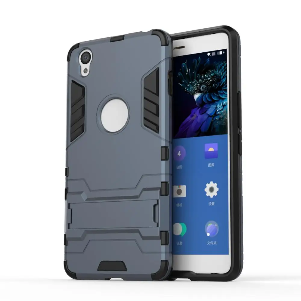 Броня Case Для OnePlus X Heavy Duty Hybrid Hard Soft прочный Силиконовой Резины Телефон Обложка