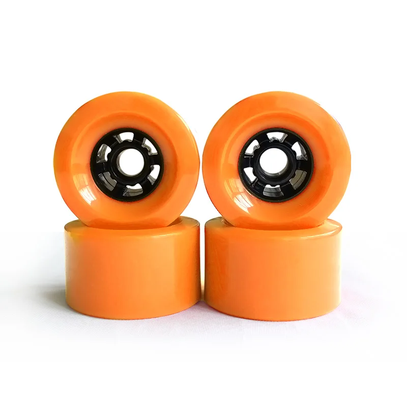 78A 90*52mm Longboard ruedas de la PU Skateboard 8 pulgadas puente Longboard camiones ABEC-9 rodamientos bujes Skateboard ruedas de carretera camión - 6