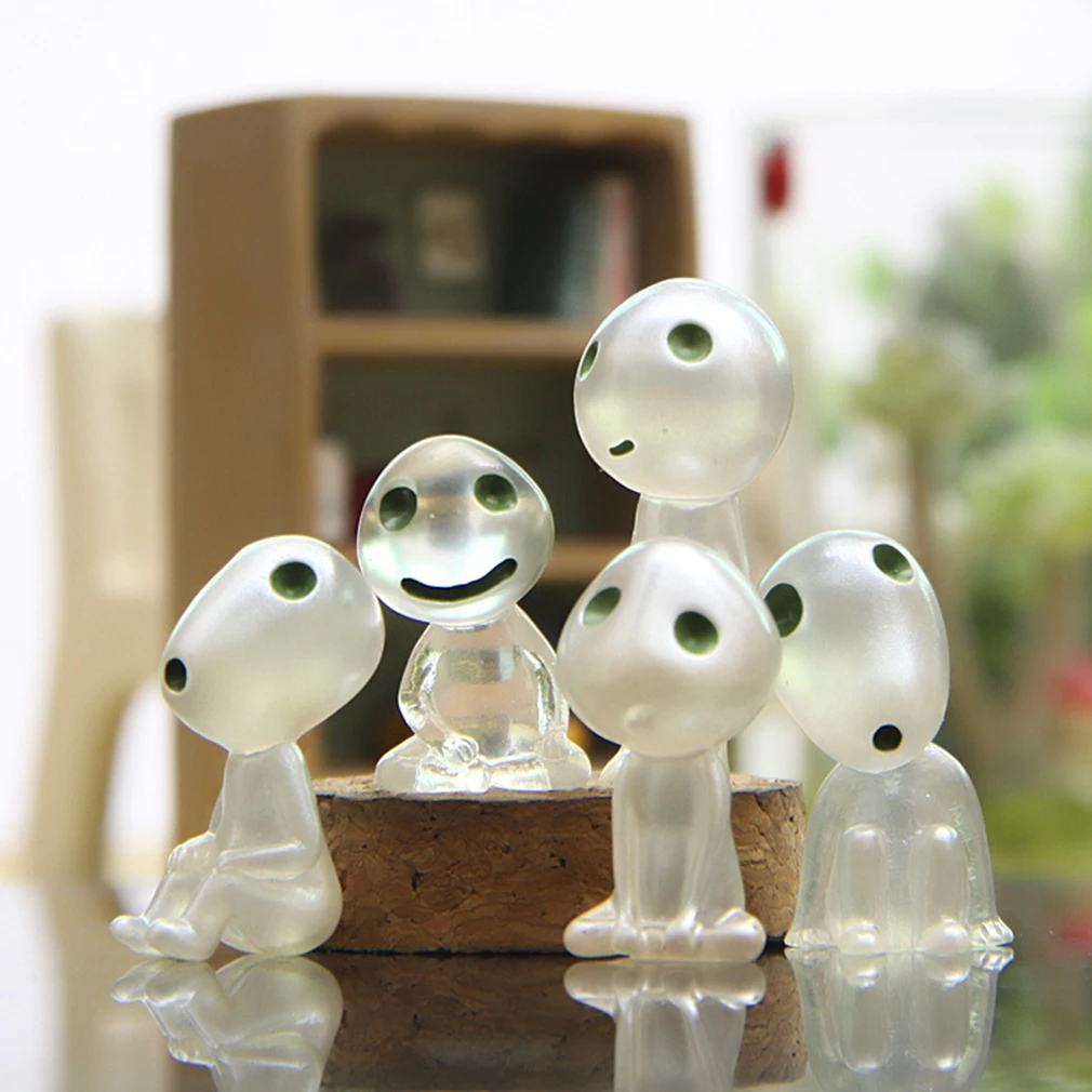 Princess Mononoke - 5pcs/set Glowing Kodama Friends