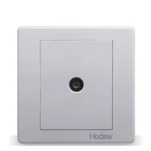 Домашний переключатель панель питания, тип 86 скрытый белый, Цифровое кабельное ТВ розетка панель, PC 220 V 10A