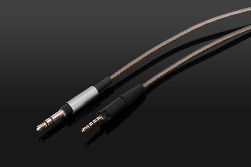 Новый посеребренный аудио кабель для Sennheiser HD 4.30i 4 30G 4.40BT 50 BTNC 400S 450BT 458BT наушники 3
