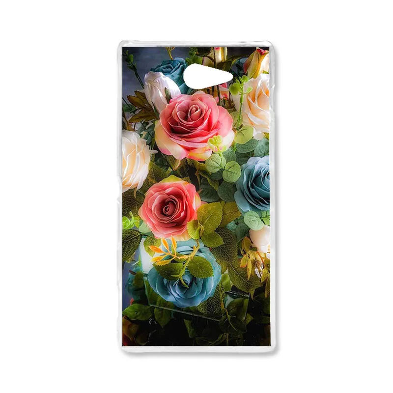 TAOYUNXI Мягкий чехол из ТПУ для sony Xperia M2 чехол s для sony M2 S50H D2303 D2305 D2306 dual D2302 4,8 дюймов гибкий чехол с рисунком "сделай сам" - Цвет: Q079