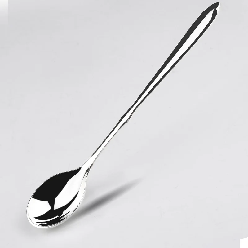  Spoon coffee teaspoon retro style sterling silver S999 coffee spoon sugar tea dessert tableware kit - 1000008705446