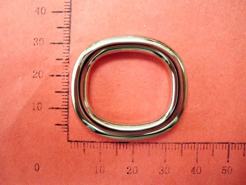 

1 inch Zinc alloy Nickle special buckle ring for Dog collar back pack, bag parts, DIY hardware accessories
