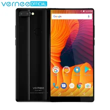 Vernee Mix 2 Mobile Phone 4G RAM 64G ROM MTK6757 Octa core 6.0 Inch 18:9 Display 13.0MP Android 7.0 Smartphone Dual Back Camera