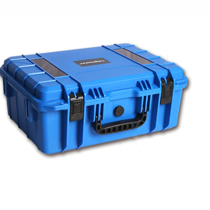 New Arrivals ABS Plastic Sealed Tool Box Safety Equipment Camera Toolbox Impact Resistant Dry Box Shockproof W Foam Four Colors