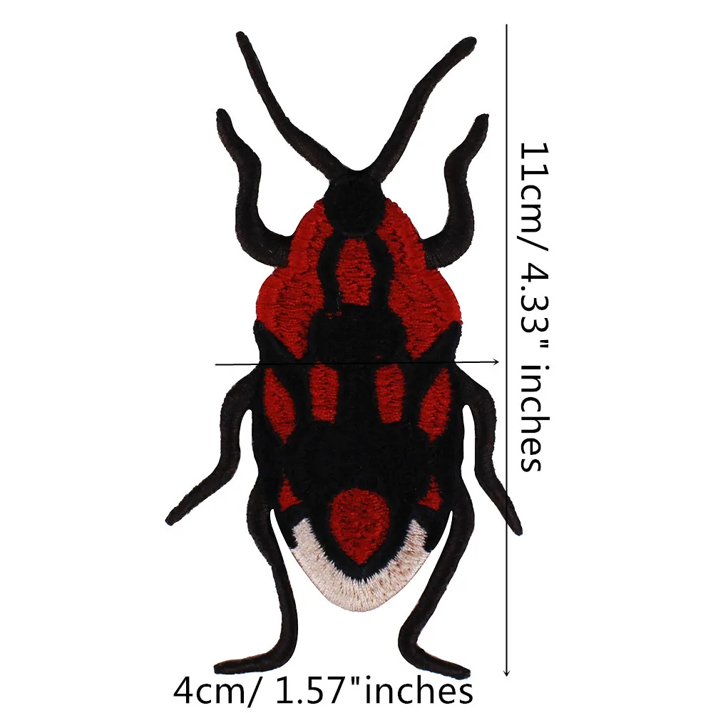 1 комплект/6 шт. Жук Бабочка насекомые вышивка аппликация нашивки шитье для платья футболка украшенная одежда аксессуары TH768-6