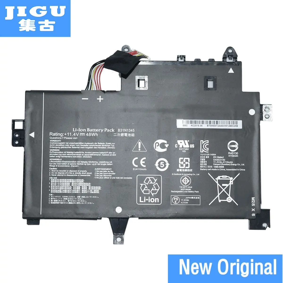 Beste Jigu Originele Laptop Batterij B31N1345 Voor Asus Transformer Boek Flip TP500L TP500LA TP500LN 11.4V 48WH