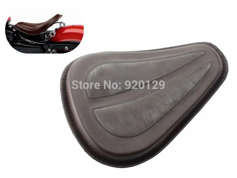 

Motorcycle Brown Solo Seat Saddle Seat for Harley Dyna Fatboy Sportster Softail