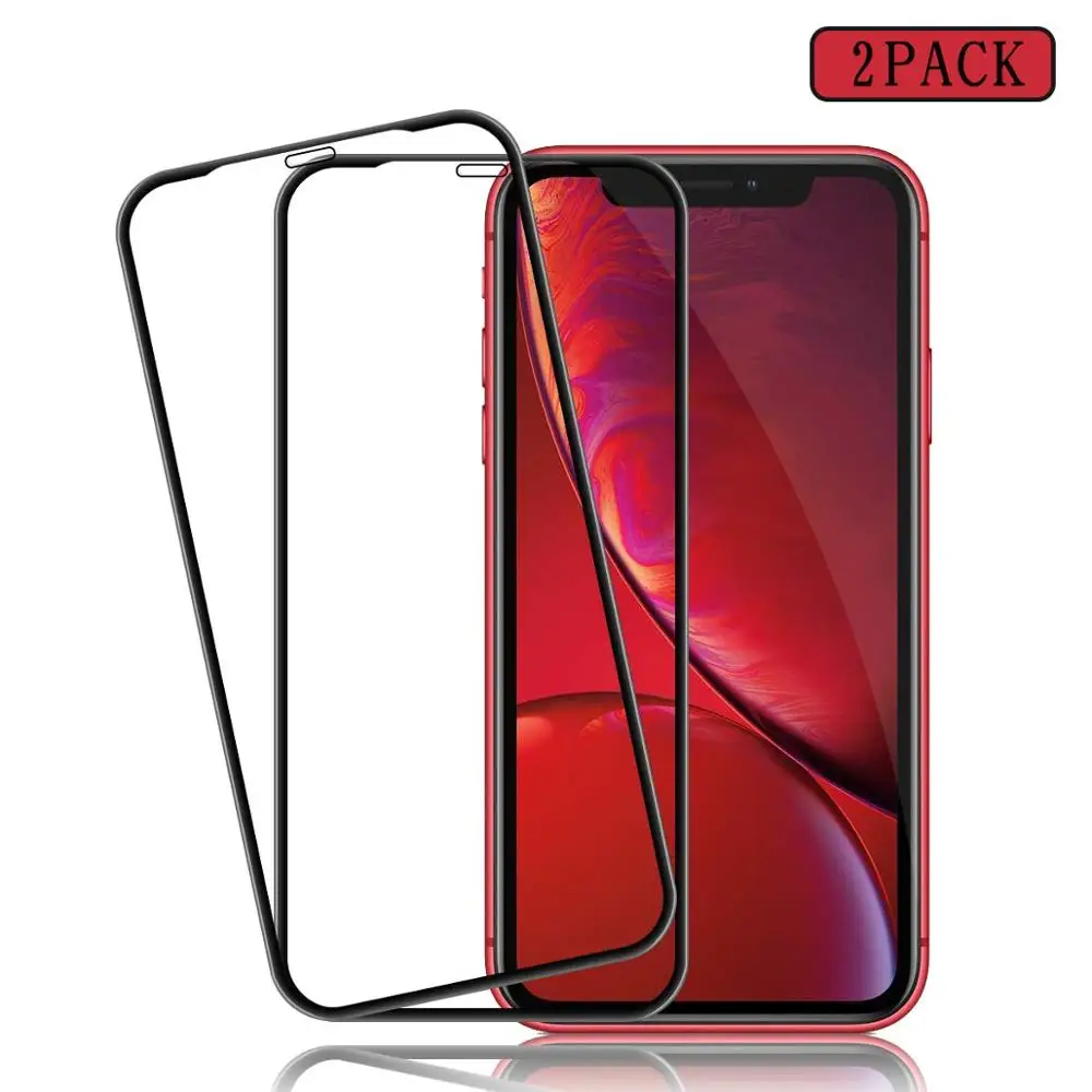 2 шт 3D полное покрытие Защитное стекло для iPhone 7 6 6S 8 Plus 5 5S закаленное на X XS MAX XR