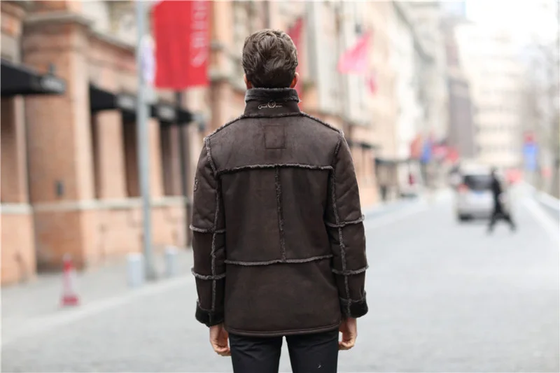 suede leather chocolate 03