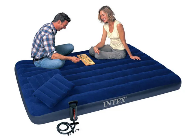 152 203 22cm Double Plus Size Air Mattress Set 68765 Inflatable 152 203 22cm Double Plus Size Air Mattress Set 68765 Inflatable Bed Camping
