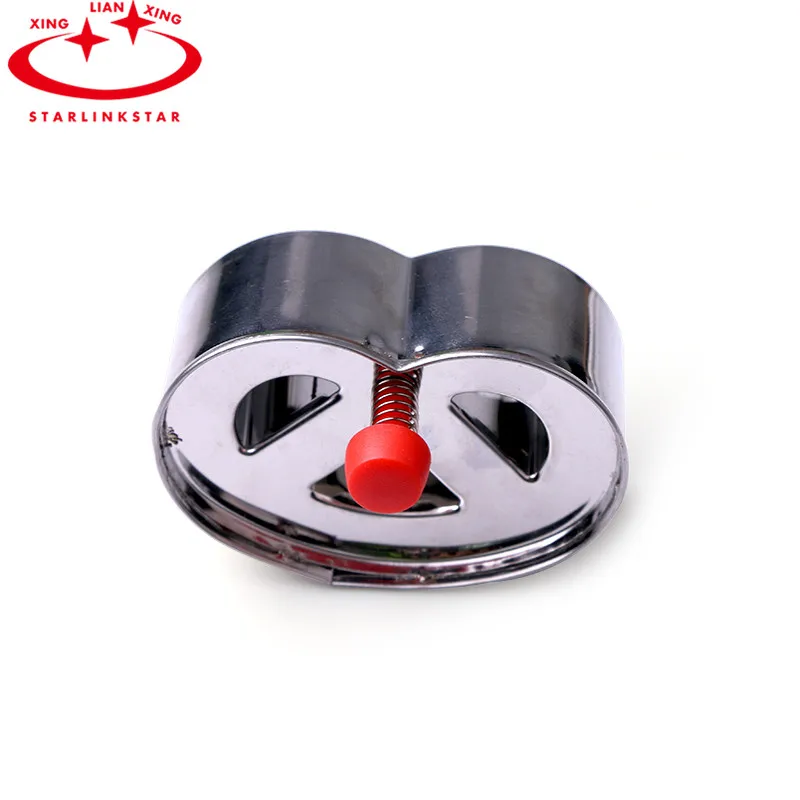 Пружинная прессованная форма для печенья 2 формы из нержавеющей стали резки