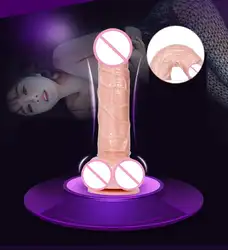 Реалистичный фаллоимитатор присоске мужской искусственные дилдо пенитовары товары секс игрушки для женщин горячие эротические May30