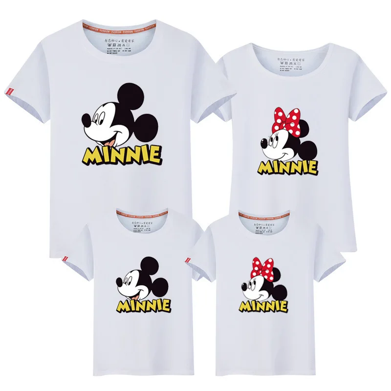 Family Matching Clothes Mother And Daughter Mickey Minnie ...