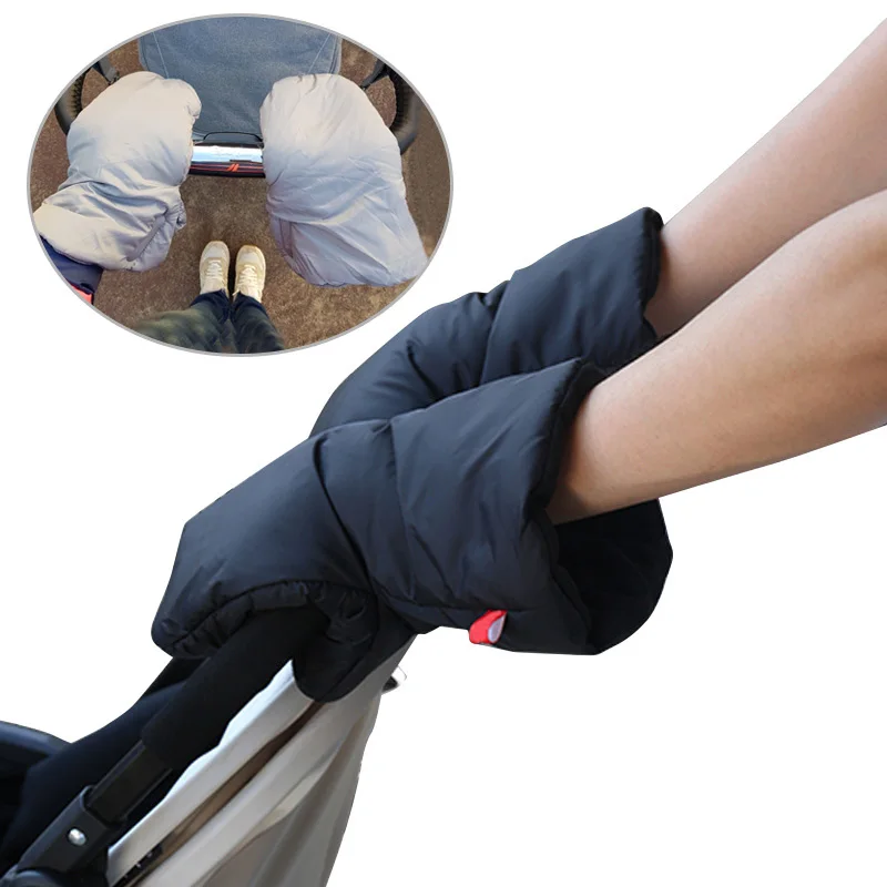 pram suit with gloves