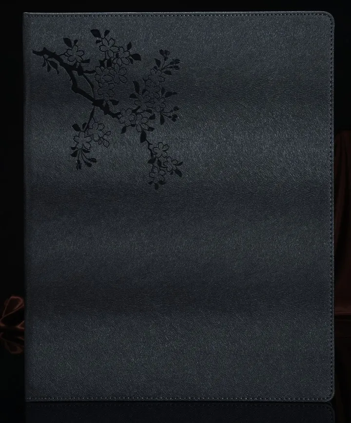 Customised A4 Menu Folder Cover With 6 Sheets Plastic Pockets, Heavy Durable Menu