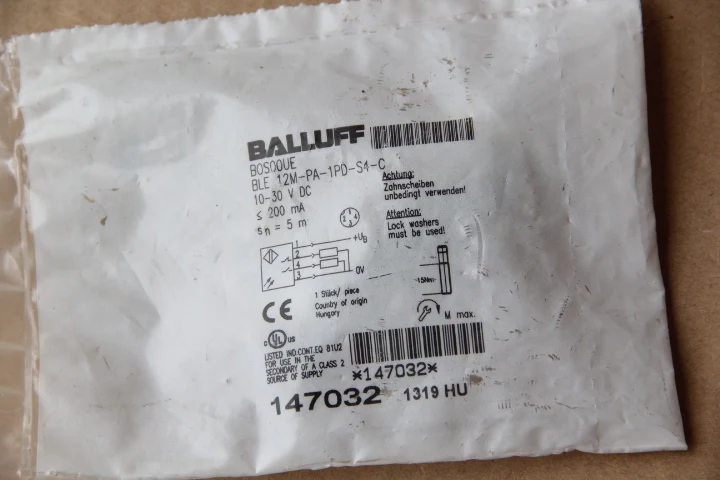 

NEW&ORIGINAL BLE 12M-PA-1PD-S4-C ORIGINAL BLE 12M-PA-1PD-S4-C PROXIMITY SWITCH BLE 12M-PA-1PD-S4-C