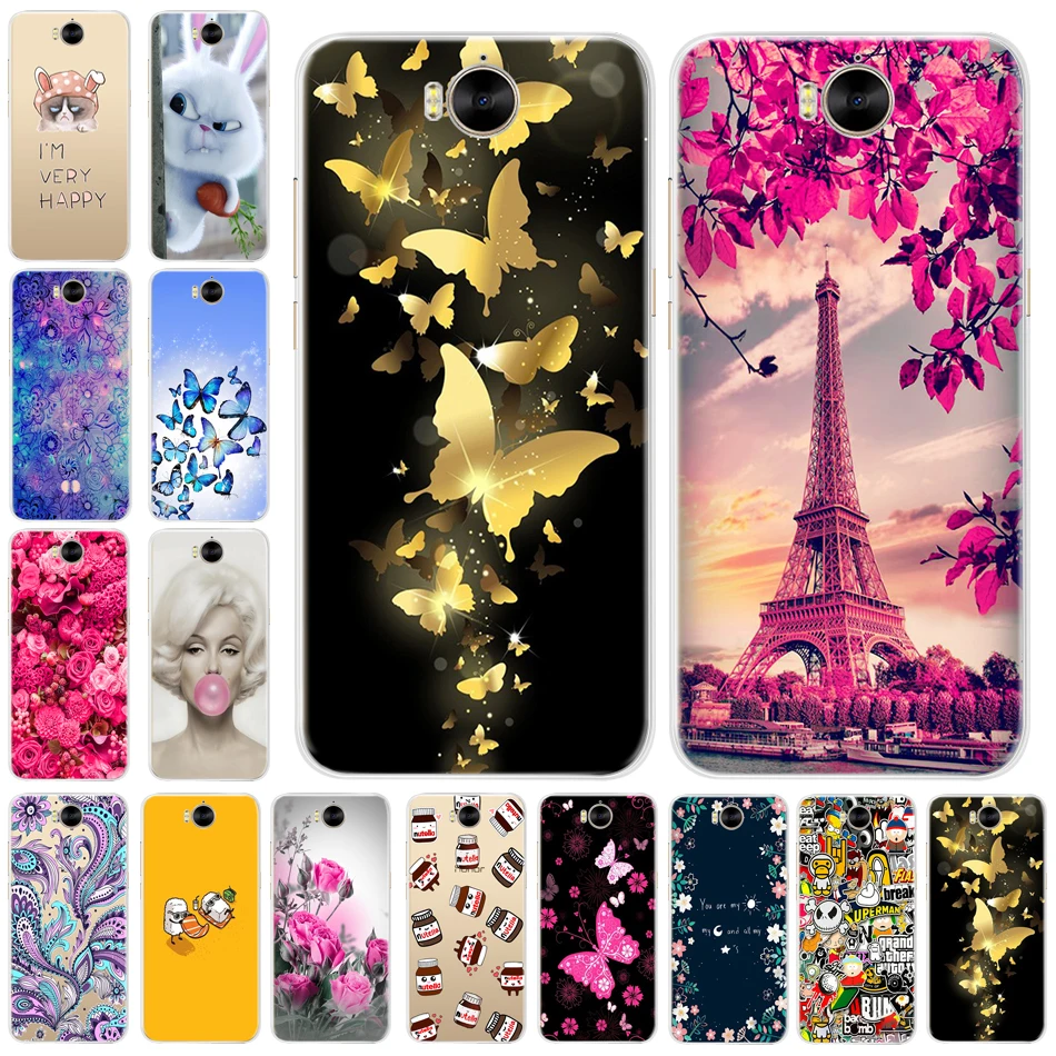 الأزياء الهاتف حافظة لهاتف Huawei Y5 2017 Mya-l22 Mya-u29 2019 هواوي Y5 2018 سيليكون لينة الغطاء الخلفي لهواوي Y5 2019 امن LX حقيبة