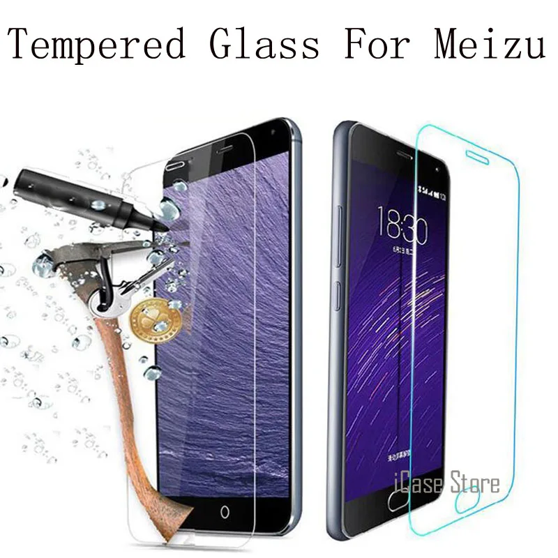 9 H закаленное Стекло для MEIZU meilan 3 meilan3 M3 M1 Примечание 2 металлических MX3 MX4 pro MX5 Pro MX6
