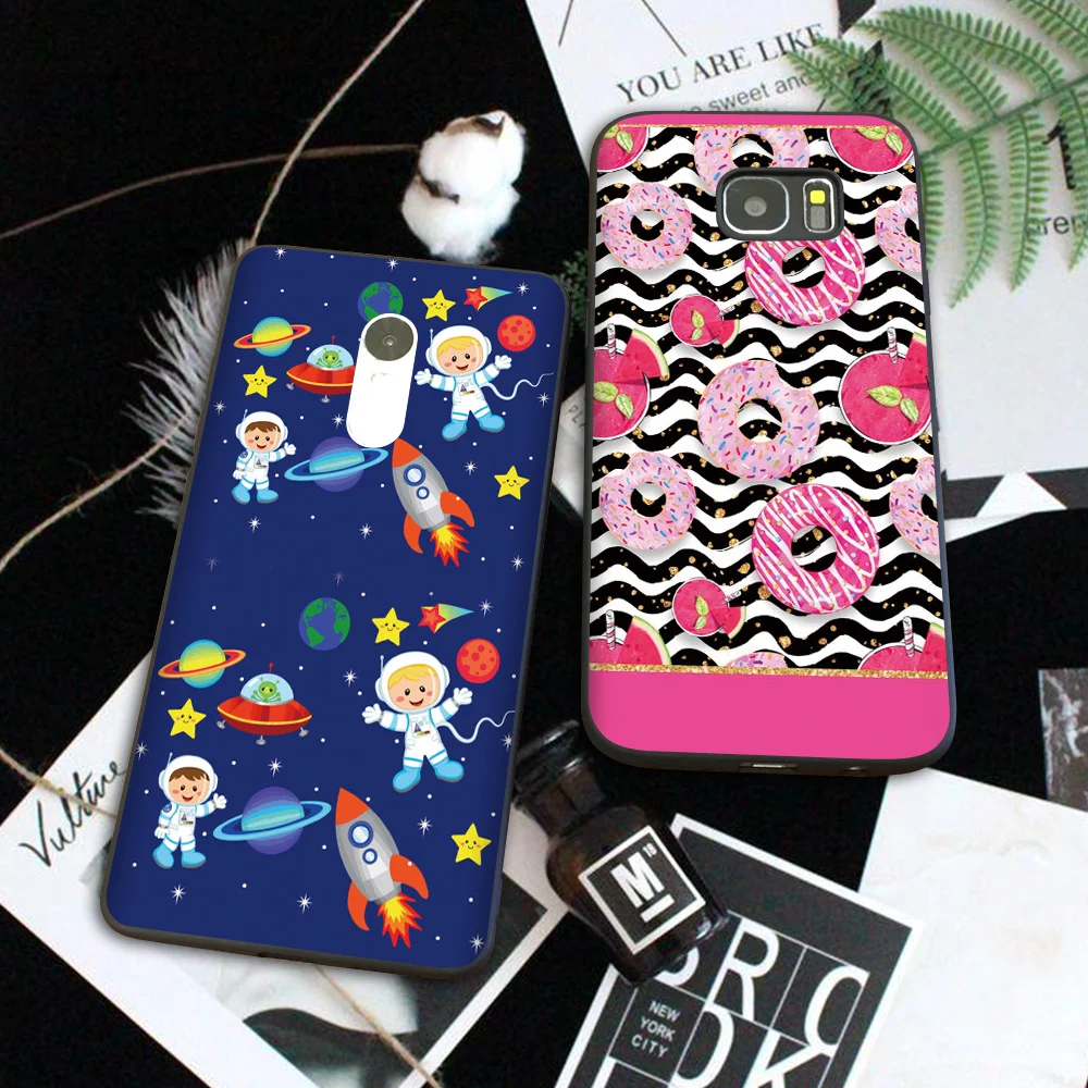 

Soft silicone phone case For xiaomi mi5 8SE 5s 5c 5X A1 8 fashion black cover capa for Redmi 4A 6A 4X Note5A 5 5Plus 4 Pro cases