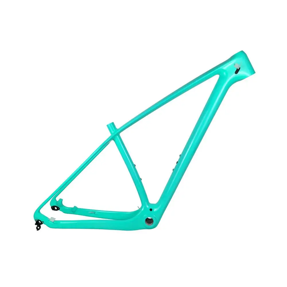 Celeste Color Spcycle Новинка 650B T1000 карбоновая рама для горного велосипеда 27,5 er карбоновая рама для горного велосипеда BSA 73 мм совместимая 142*12 мм или 135*9 мм - Цвет: Celeste Color