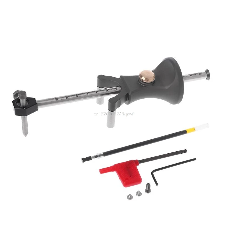 

Woodworking Scriber Straight Line Arc Curve Parallel Wheel Marking Cutting Gauge DEC17 Drop shipping