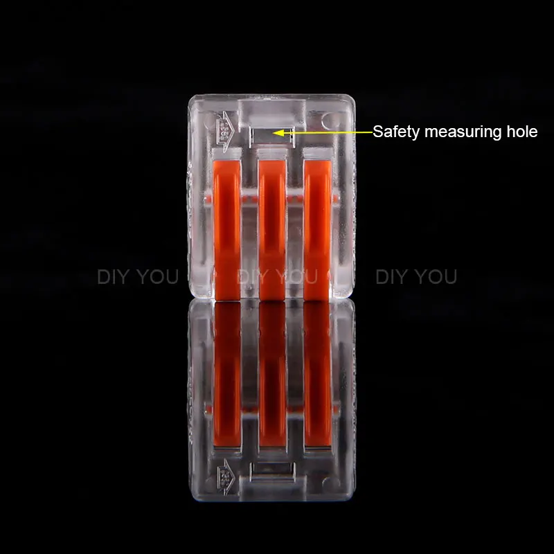 30/50/100 шт PCT 213T DIY YOU 222 413 3Pin Мини Быстрый провод соединители универсальный кабель
