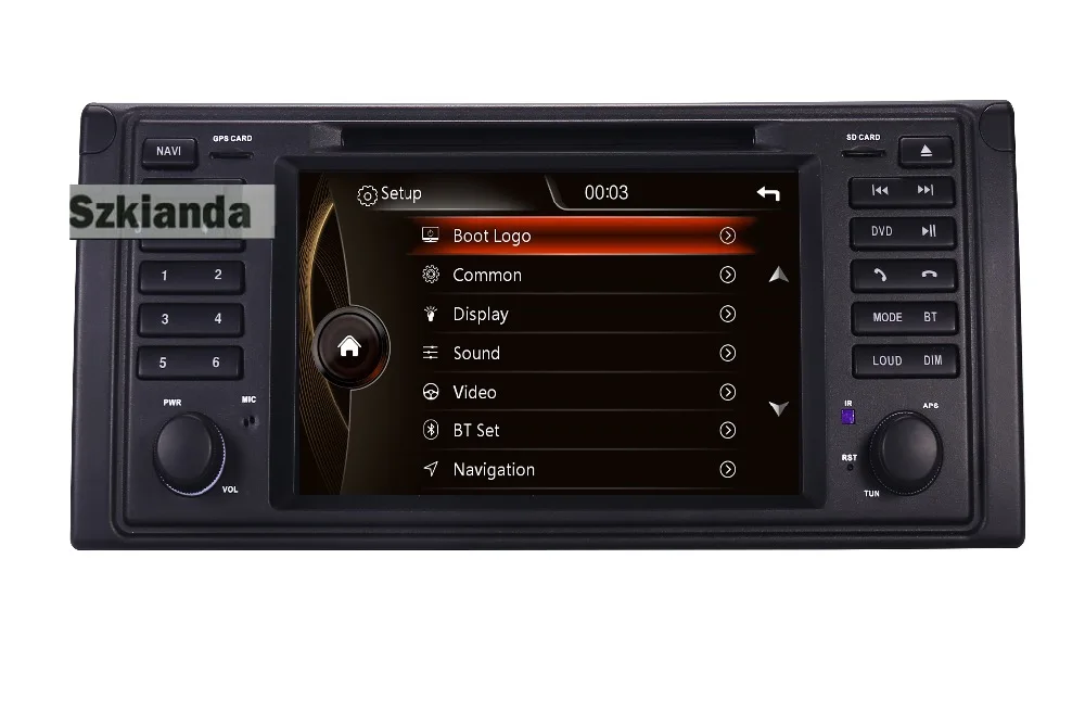 UI 2 din Автомобильный dvd-плеер для bmw e53 E39 X5 с gps BT Радио USB SD рулевое колесо управление Canbus gps карта