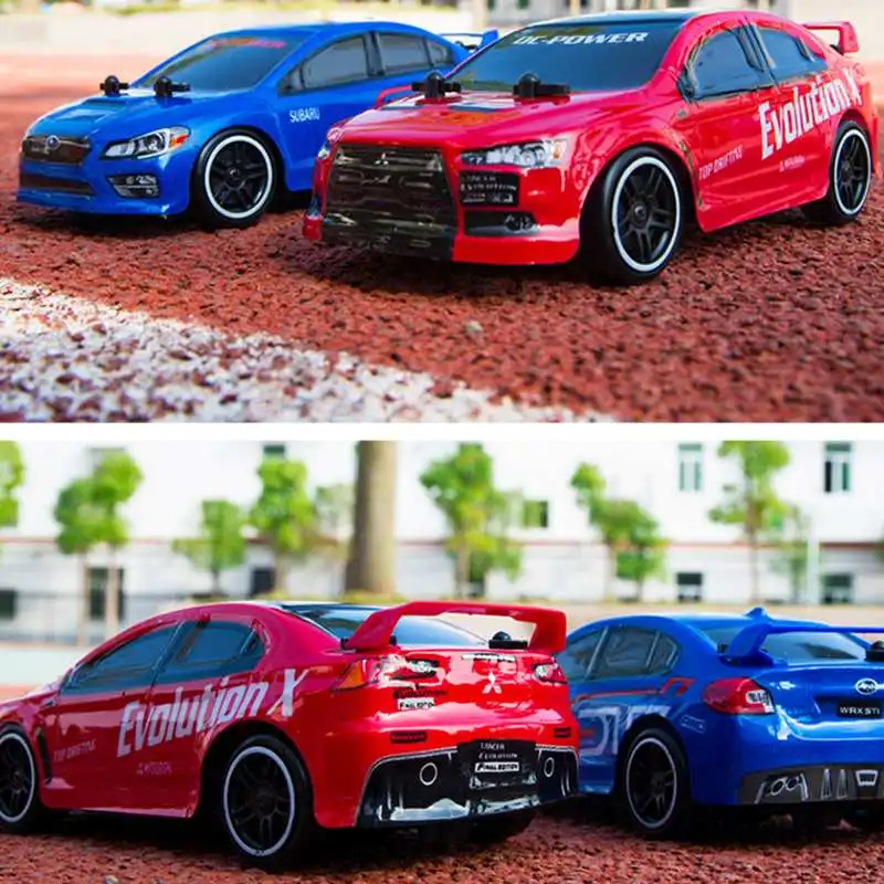 

1:24 Remote Control Car 2.4G Four-wheel Drive Drift High-speed Cross-country Competition Racing Model Remote Control Car Toy