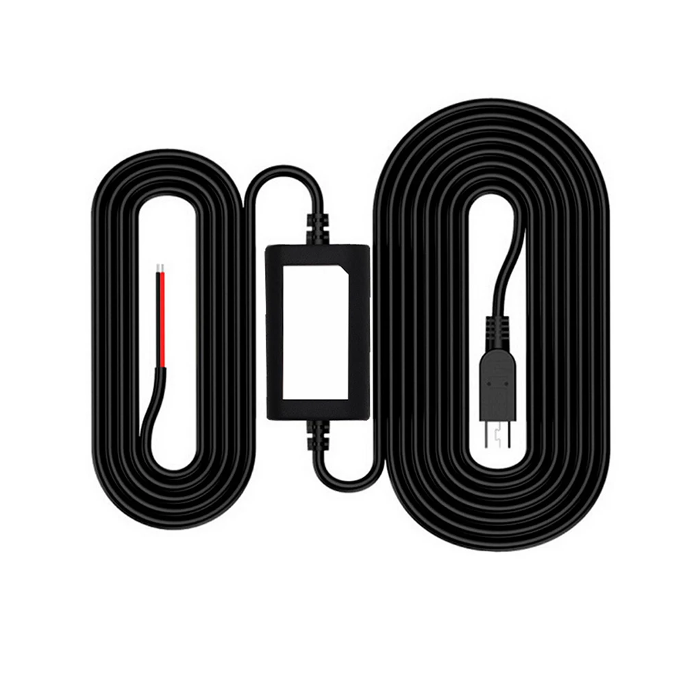 

Vehicle Step-down Line Transformer Cable for Car Dvrs Monitor Parking Wire 12V To 5V 2.5A Long 3 Meters for Car Video Recorder