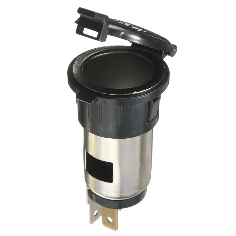 12v 120w Car Adapter Cigarette Lighter Socket Plug 12v 120w Car Adapter Cigarette Lighter Socket Plug Outlet For Motorcycle Charger Gps Phone Camera Mp3