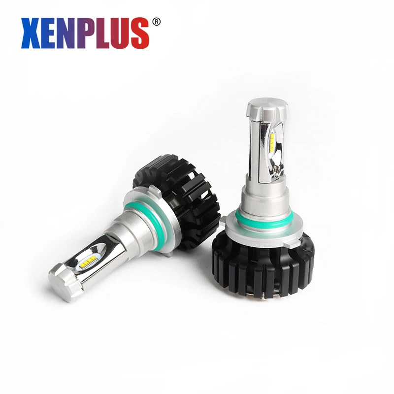 

Xenplus 2Pcs HB4 H1 H3 H4 H7 H11 9006 HB3 9005 LED Car light 12V headlight ZES Chip 8000LM 6500K Super bright High quality bulb