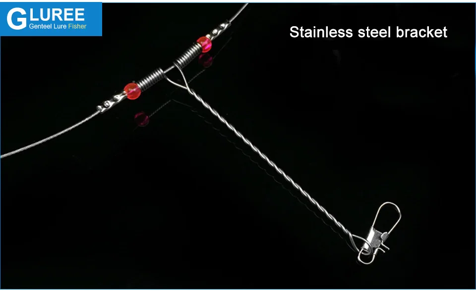 GLUREE-5Pcs-88cm-Fishing-Hook-Anti-Winding-String-Hook-Balance-Bracket-Fishing-Rigs-Wire-Leader-Sea-Fishing-Tackle-Accessories_06