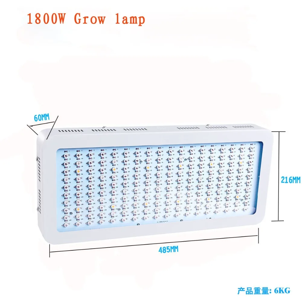 600 Вт 800 Вт 1000 Вт 1200 Вт 1500 Вт 1800 Вт 2000 Вт двойной чип привело светать полный спектр красный/синий/uv/ir для комнатных растений