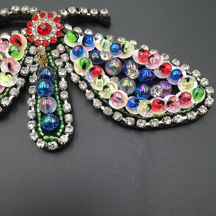 beaded rhinestone patches 11