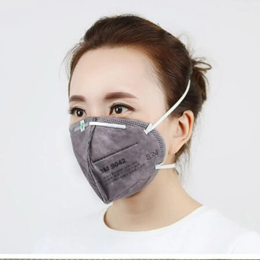 25 шт. 3M9042 активированный уголь маска респиратор защиты Анти-формальдегидные Haze выхлопных газов твердых частиц пыли Для мужчин Для женщин