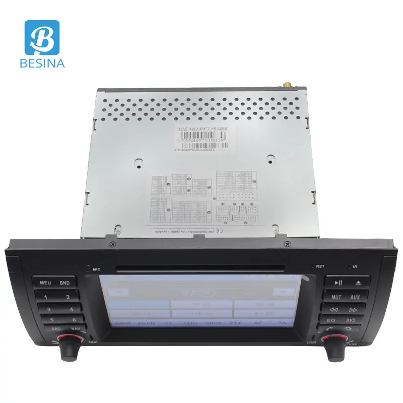 Автомобильный мультимедийный плеер Besina 2 Din для BMW E39 X5 M5 E53 стерео радио GPS CD DVD