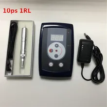 Выполните брови татуировки машины Питание комплект татуаж оборудование иглы комплект