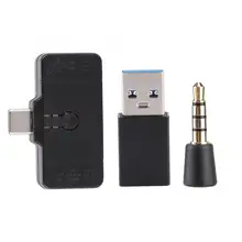 Наушников аудио конвертер USB Универсальная bluetooth-гарнитура адаптер 5 В/9 В/12 В/15 V для PS4/переключатель/PC осциллографа