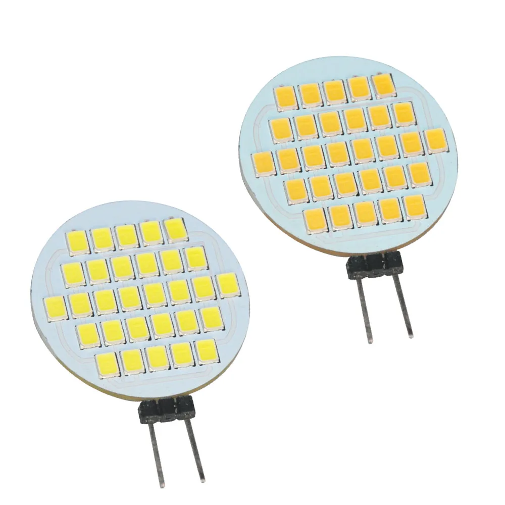 

JYL 1PCS Ultra Bright 3W G4 Base Home LED Light 30 SMD 2835 Chip RV Camper Pure White Warm White 300LM