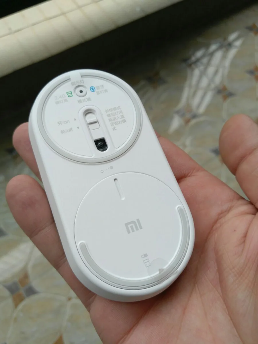 Original Xiaomi Mouse XMSB01MW Portable Wireless In Stock Mi Optical Bluetooth 4.0 RF 2.4GHz Dual Mode Connect Mi Mouse (39)