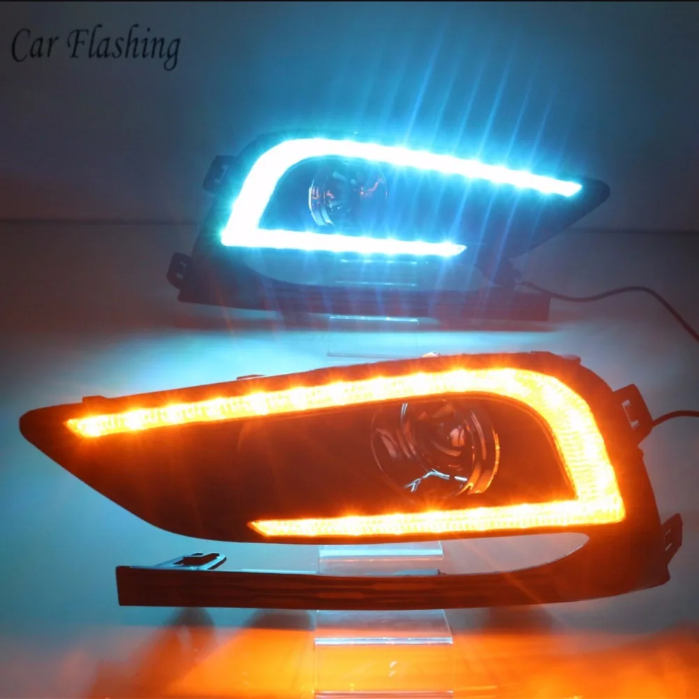 Car Flashing Car Flashing 2pcs for Chevrolet Cruze 2016 2017 LED DRL