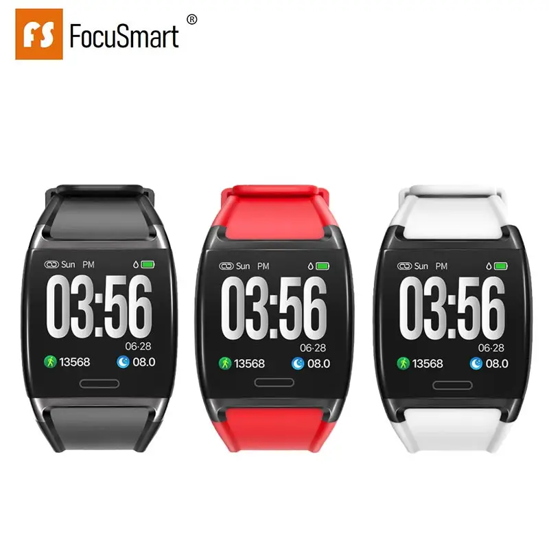 

FocuSmart V2 Smart Band Fitness Motion Color Screen Bracelet Waterproof Heart Rate Blood Pressure Activity Tracker Sport Band